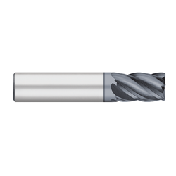 1/8" 2xD 5FL Carbide End Mill CR1/64"