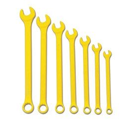 7 Pc Hi-Vis Combination Wrench Set